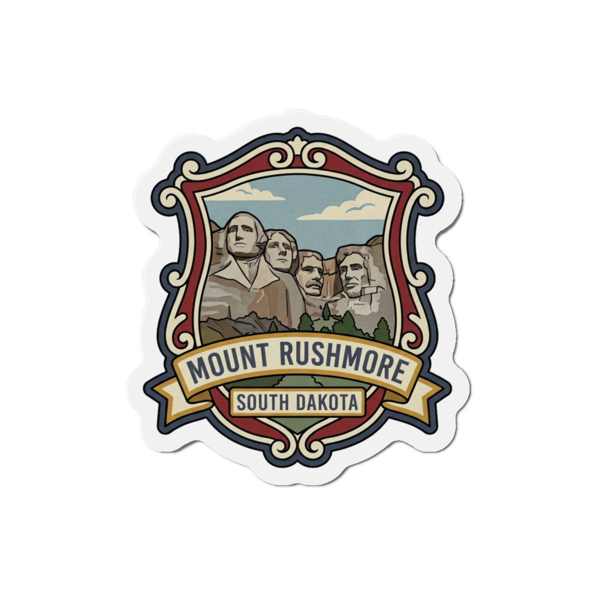 Mount Rushmore Magnet — South Dakota