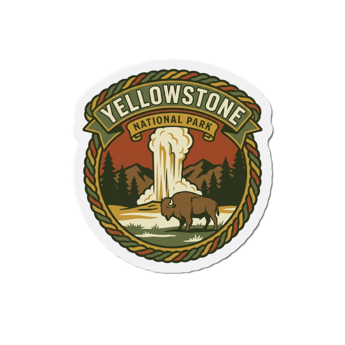 Yellowstone Magnet — National Park