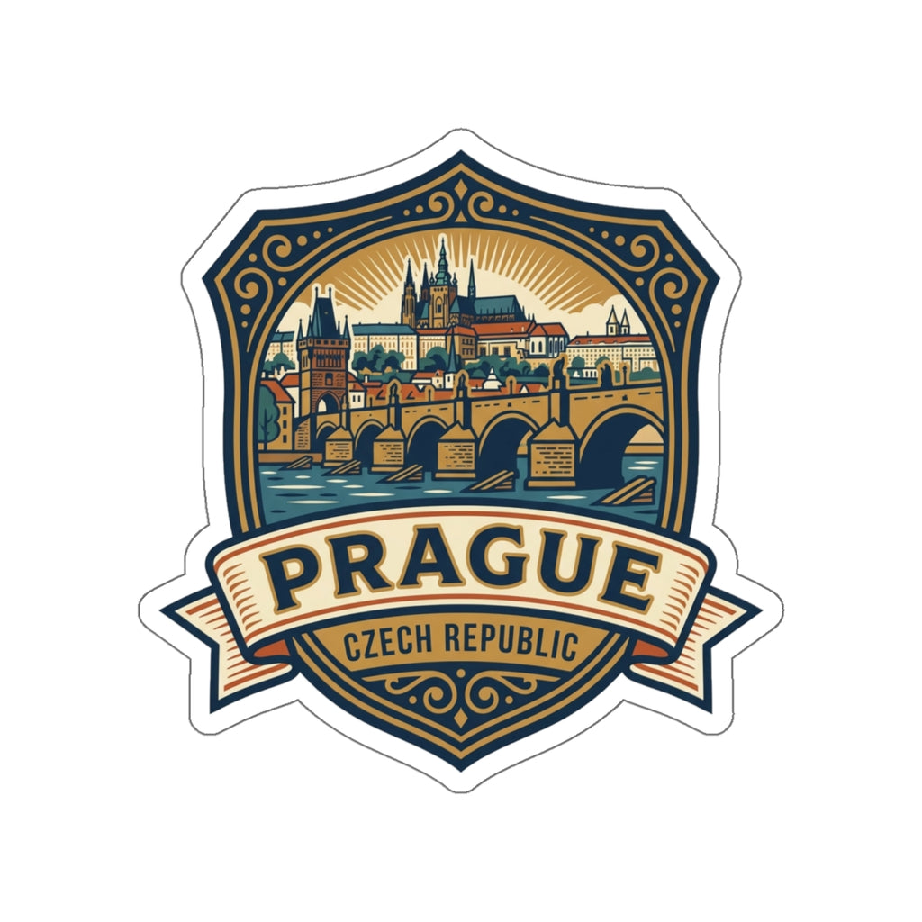 Prague Sticker — Czech Republic