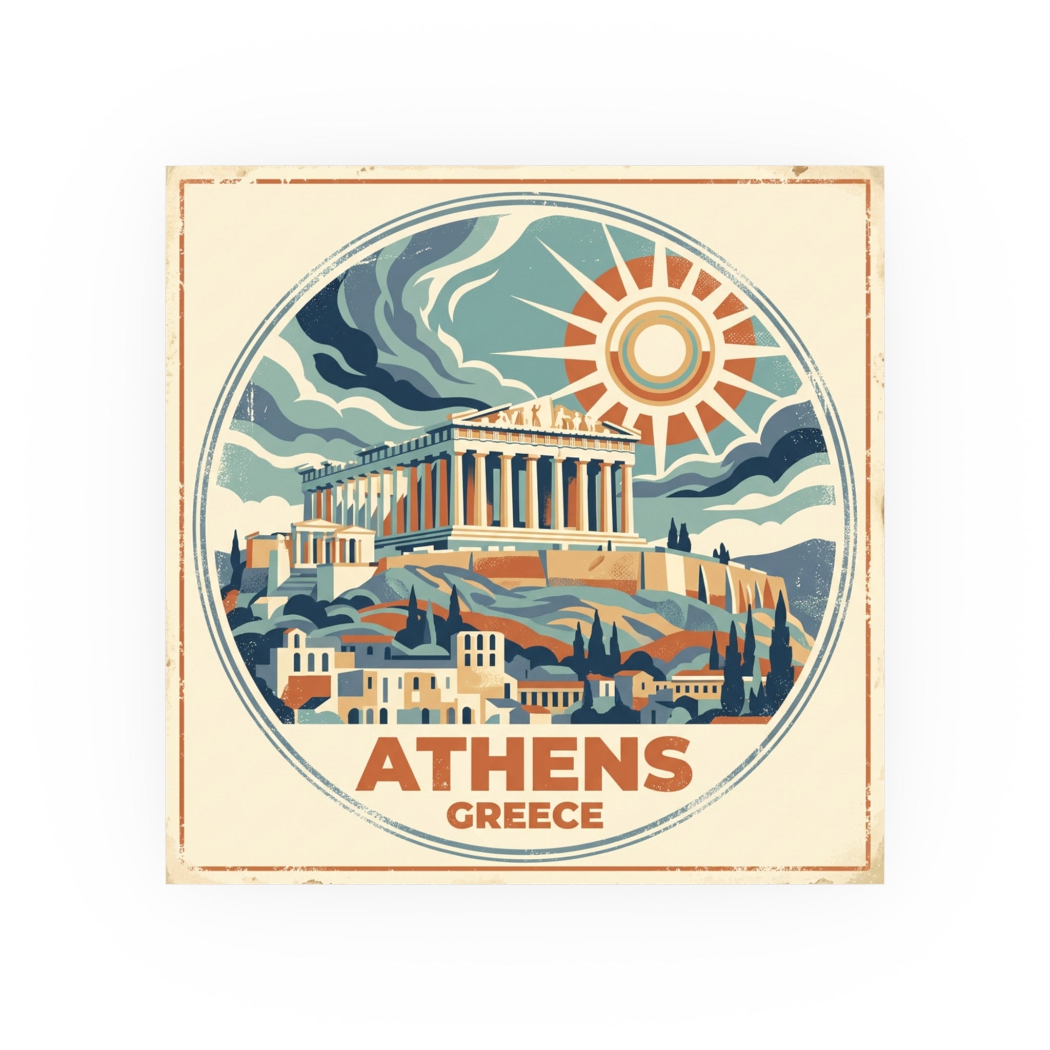 Athens Poster — Greece