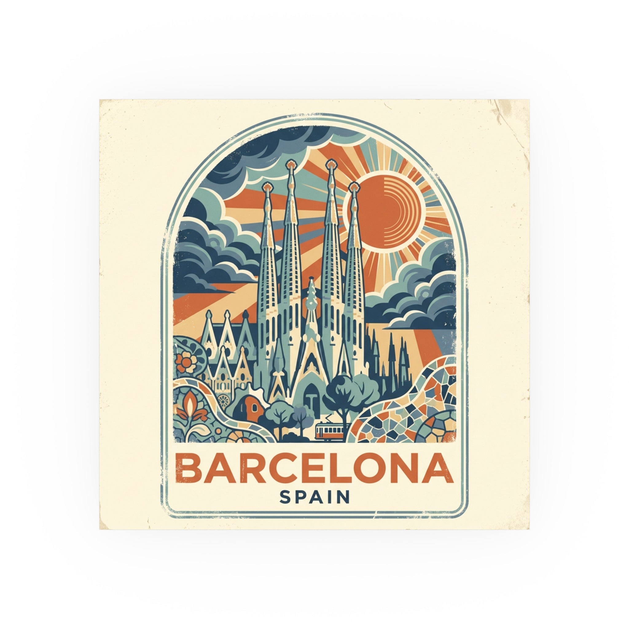 Barcelona Poster — Spain