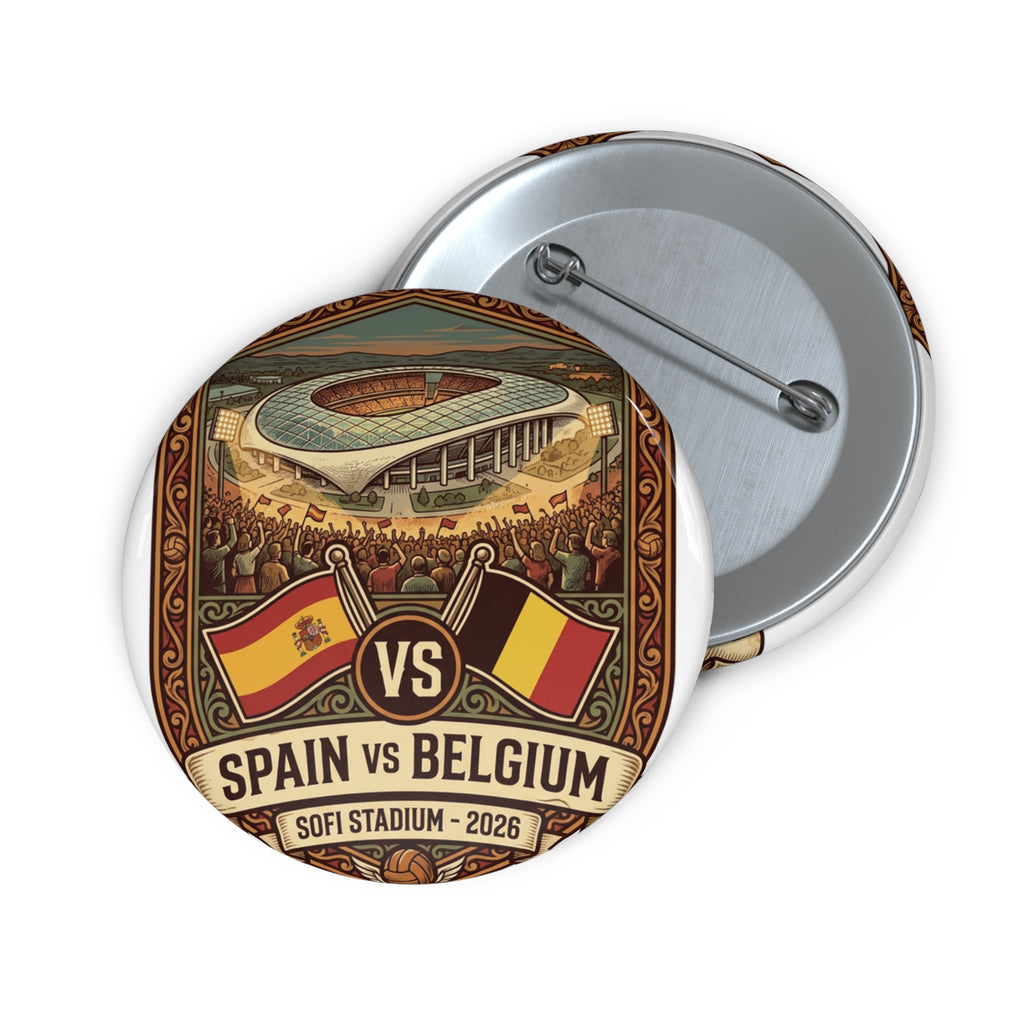 Spain vs Belgium Pin — SoFi Stadium