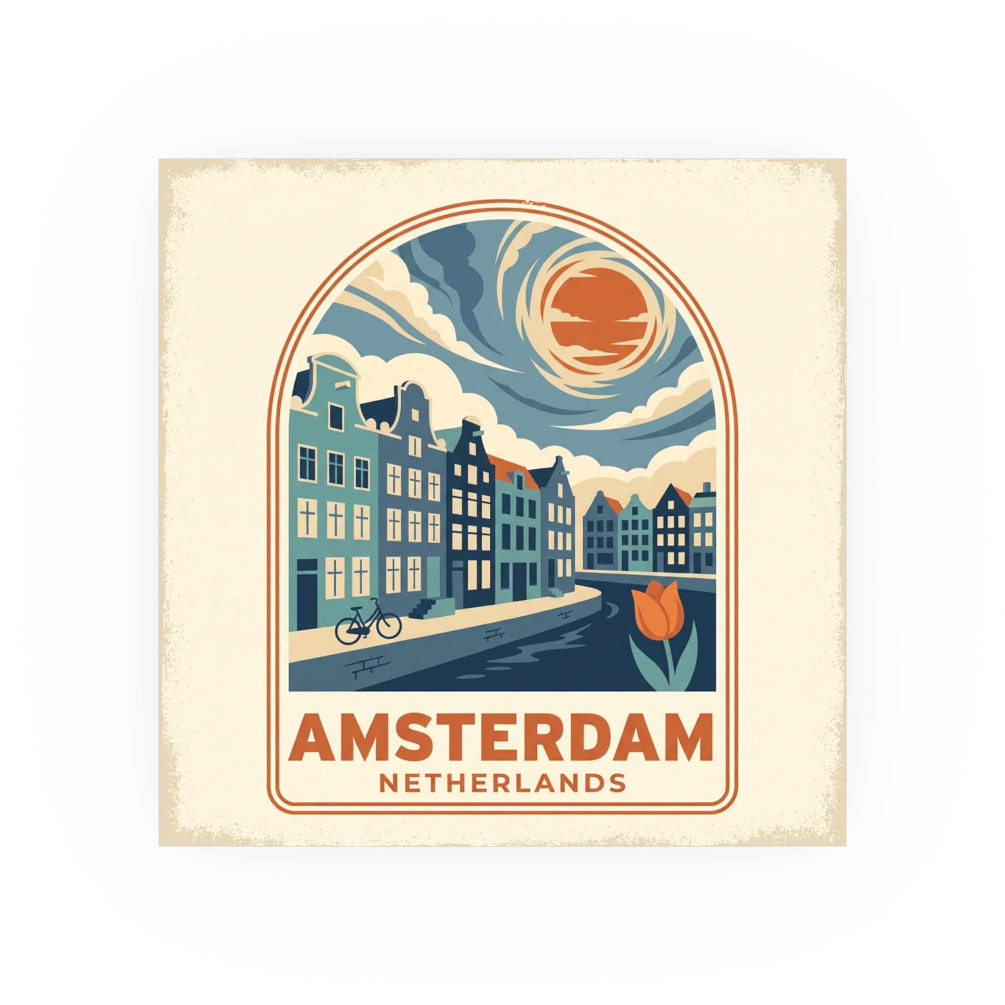 Amsterdam Poster — Netherlands