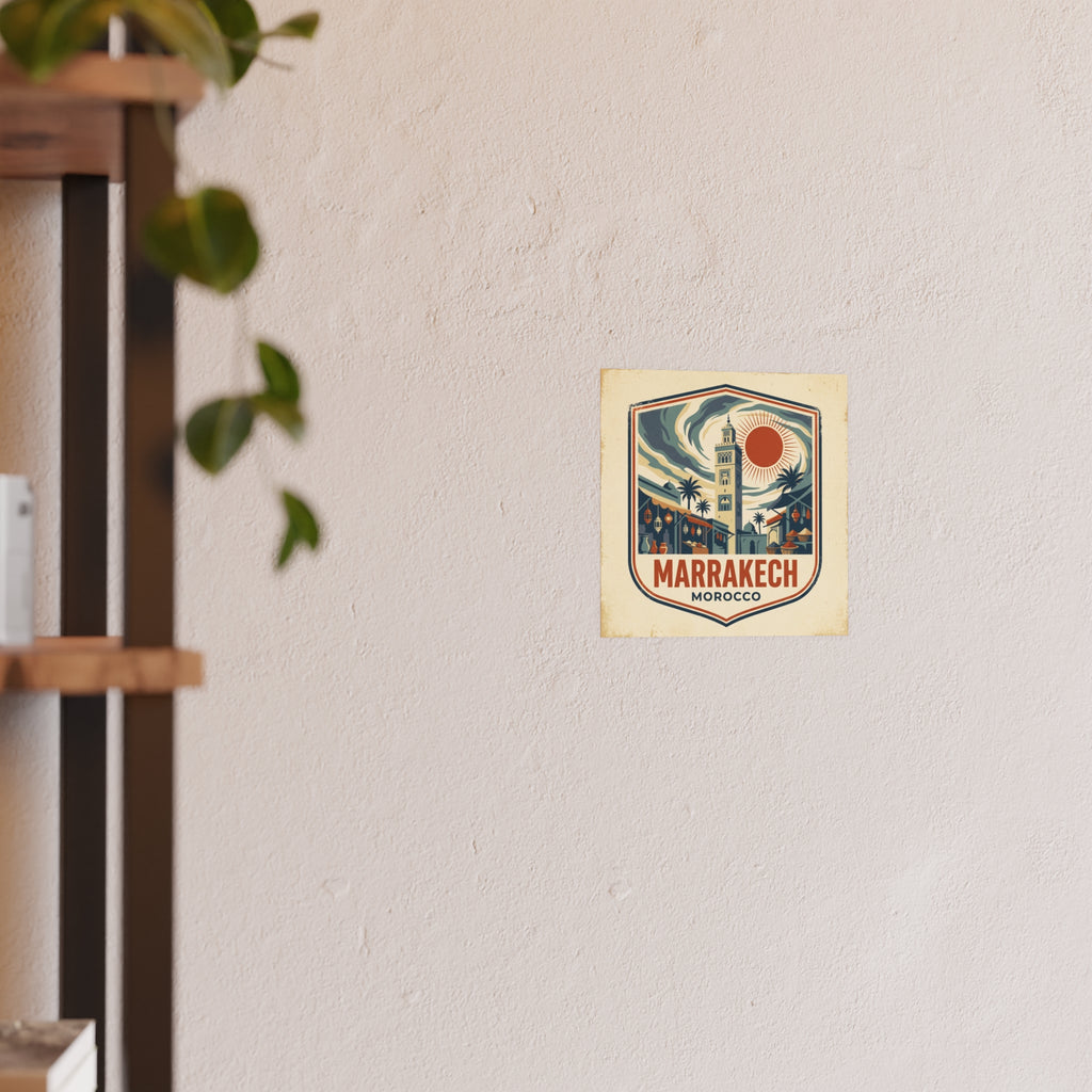 Marrakech Poster — Morocco
