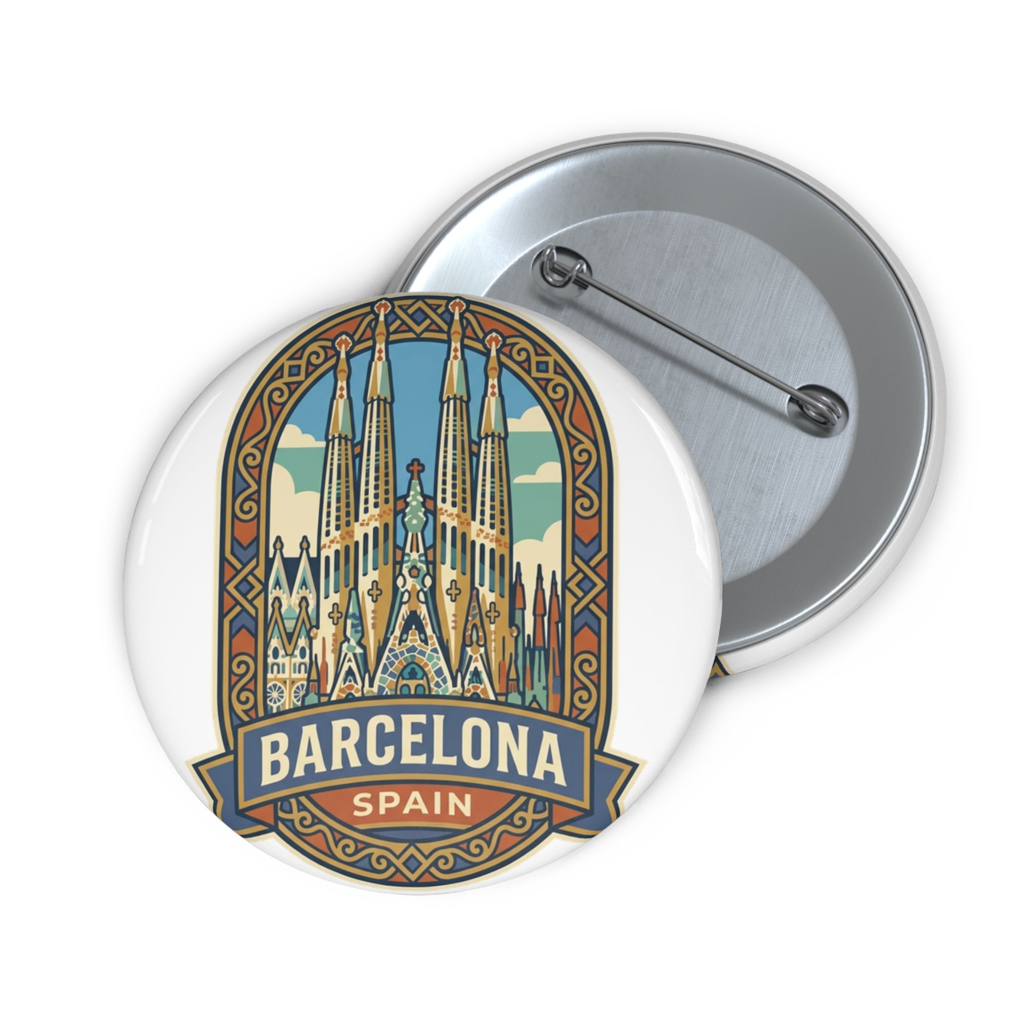 Barcelona Pin — Spain