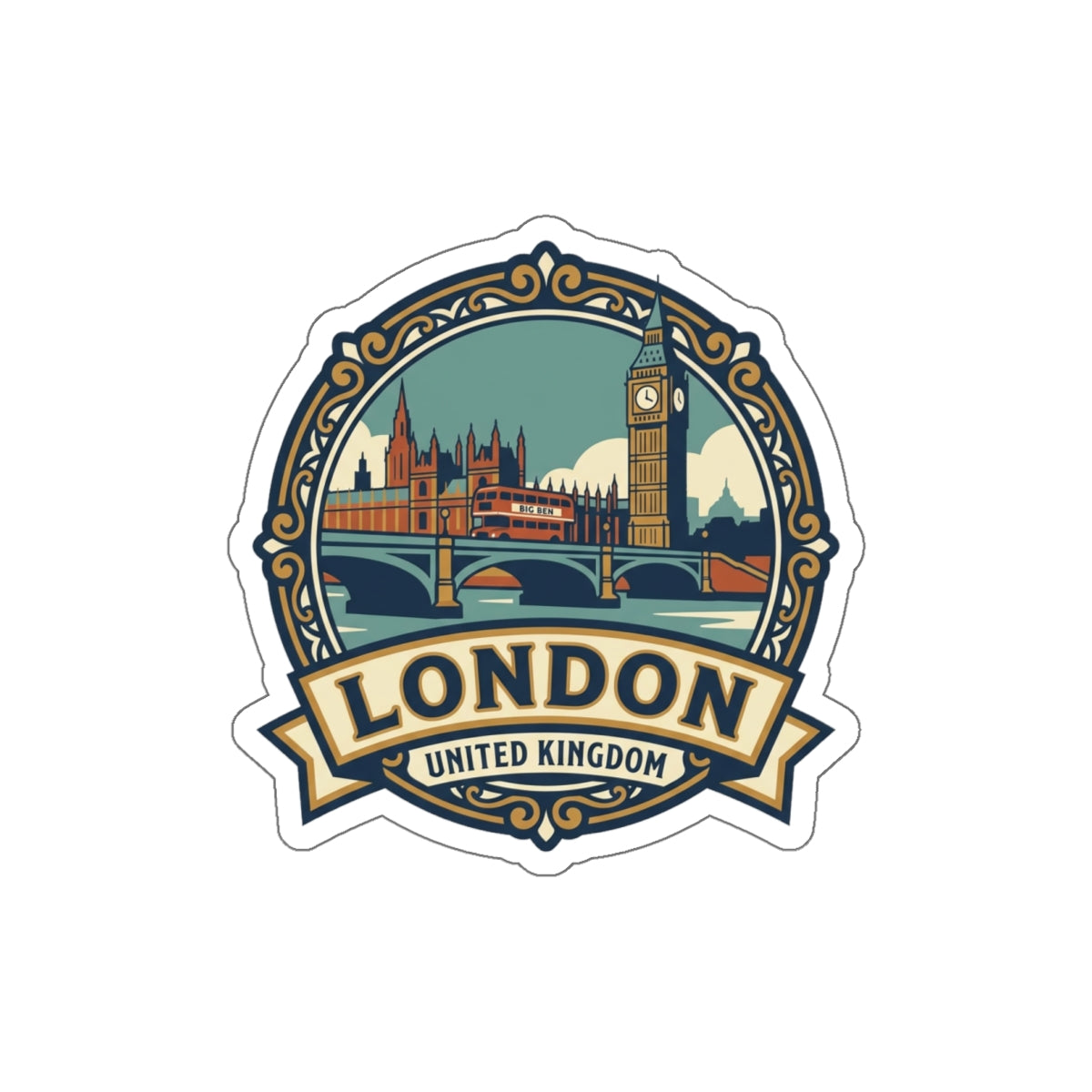 London Sticker — United Kingdom