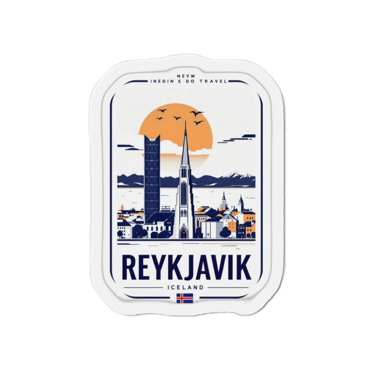 Reykjavik Magnet — Iceland