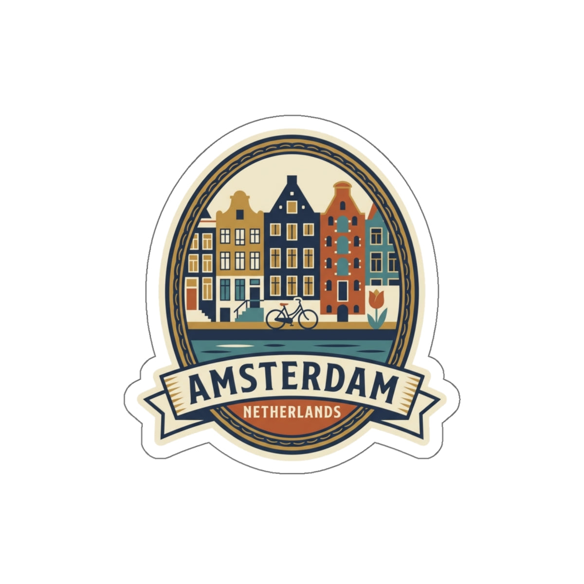 Amsterdam Sticker — Netherlands
