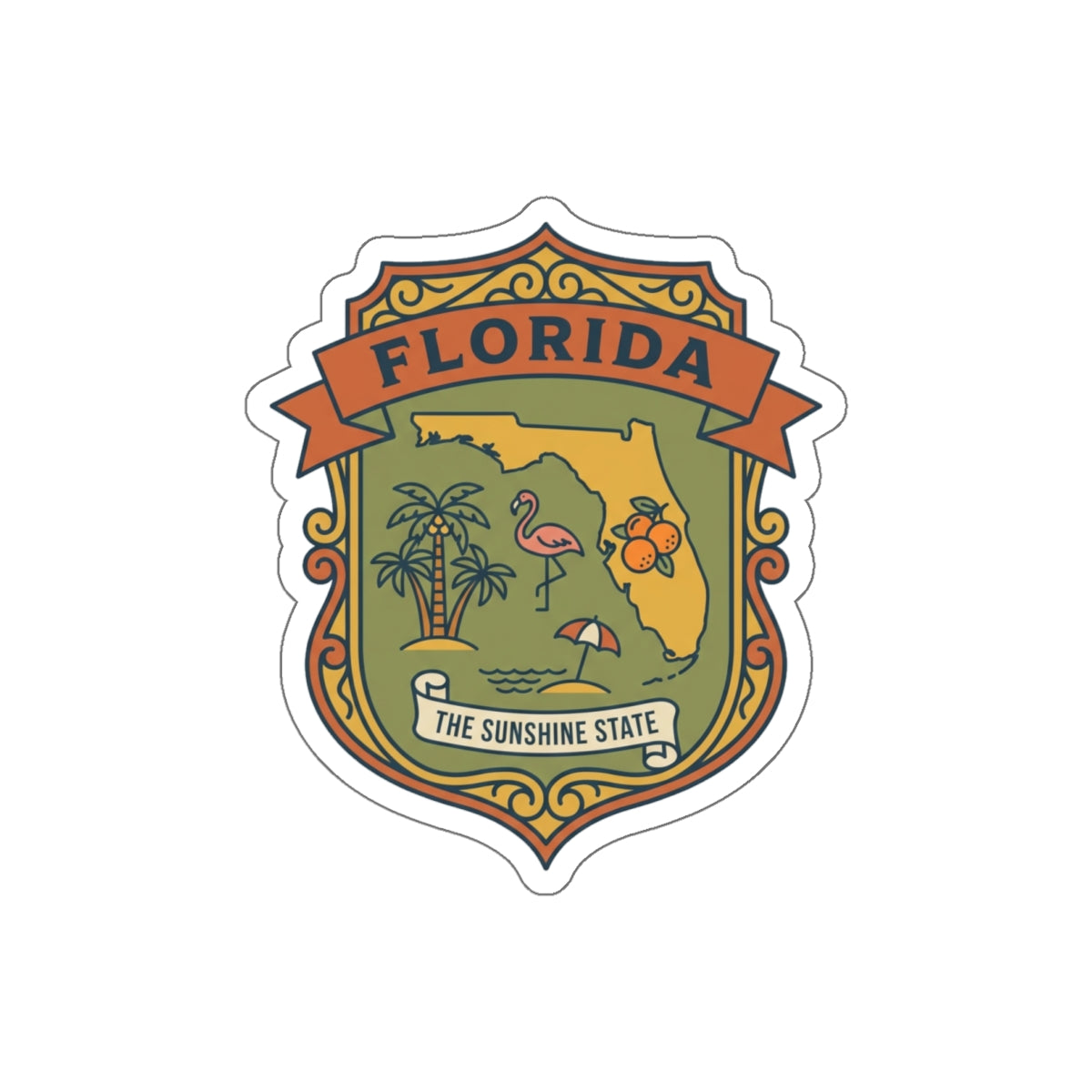 Florida Sticker — The Sunshine State
