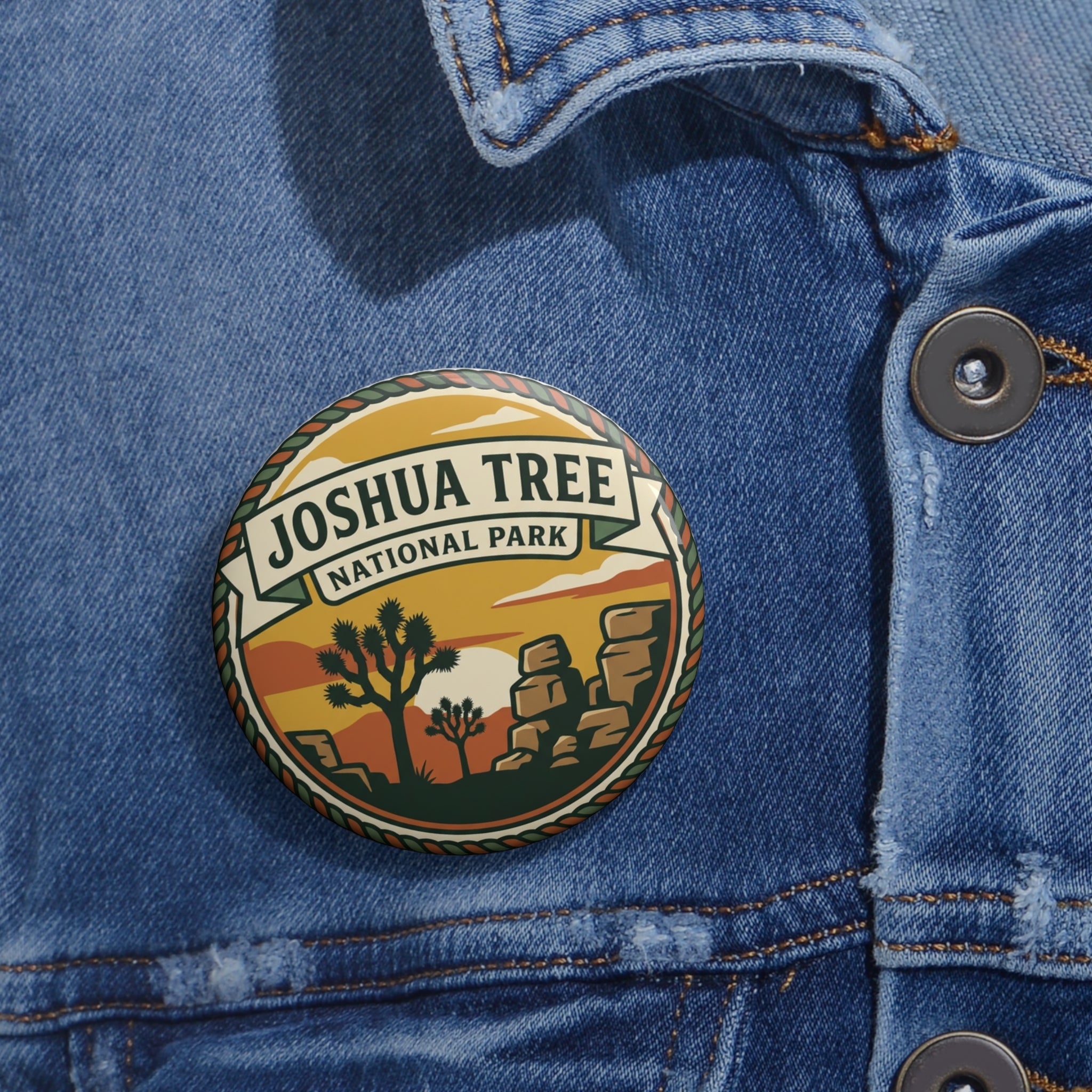 Joshua Tree Pin — National Park