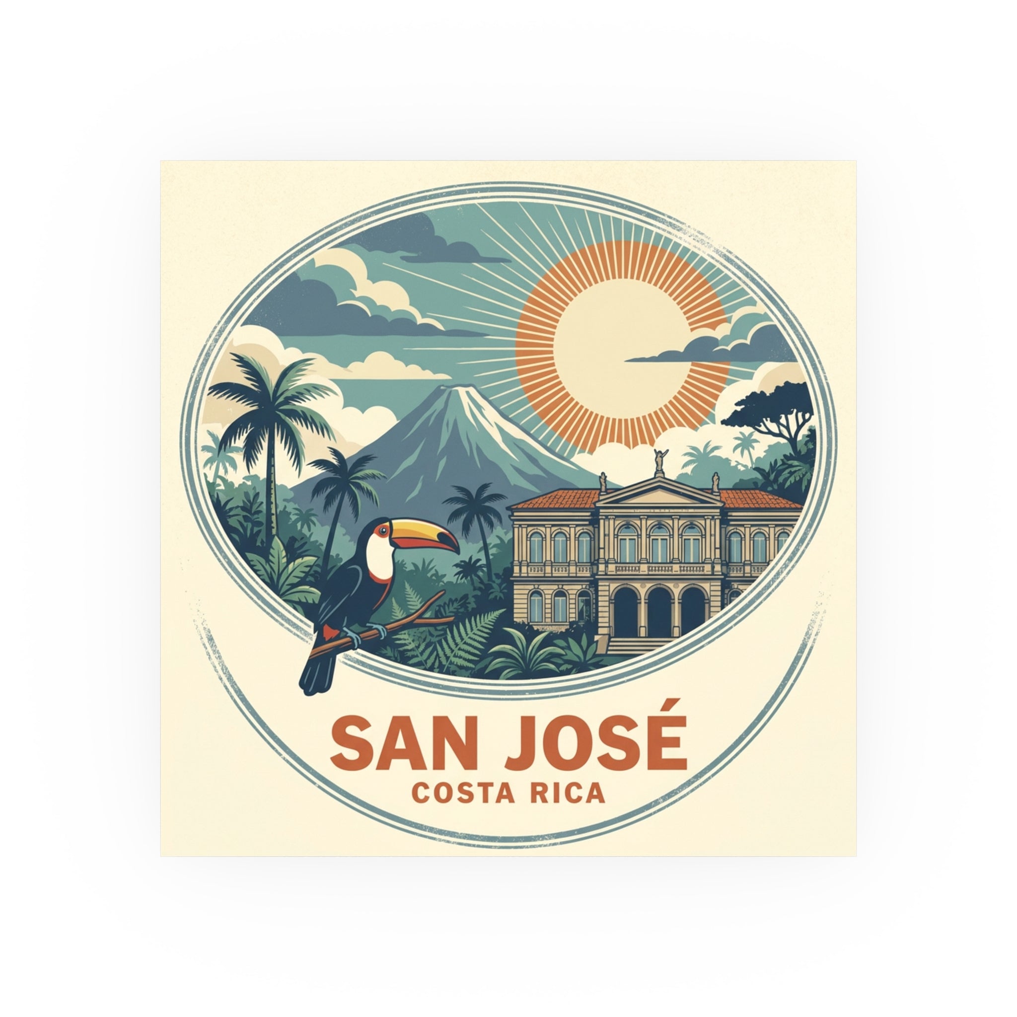 San José Poster — Costa Rica