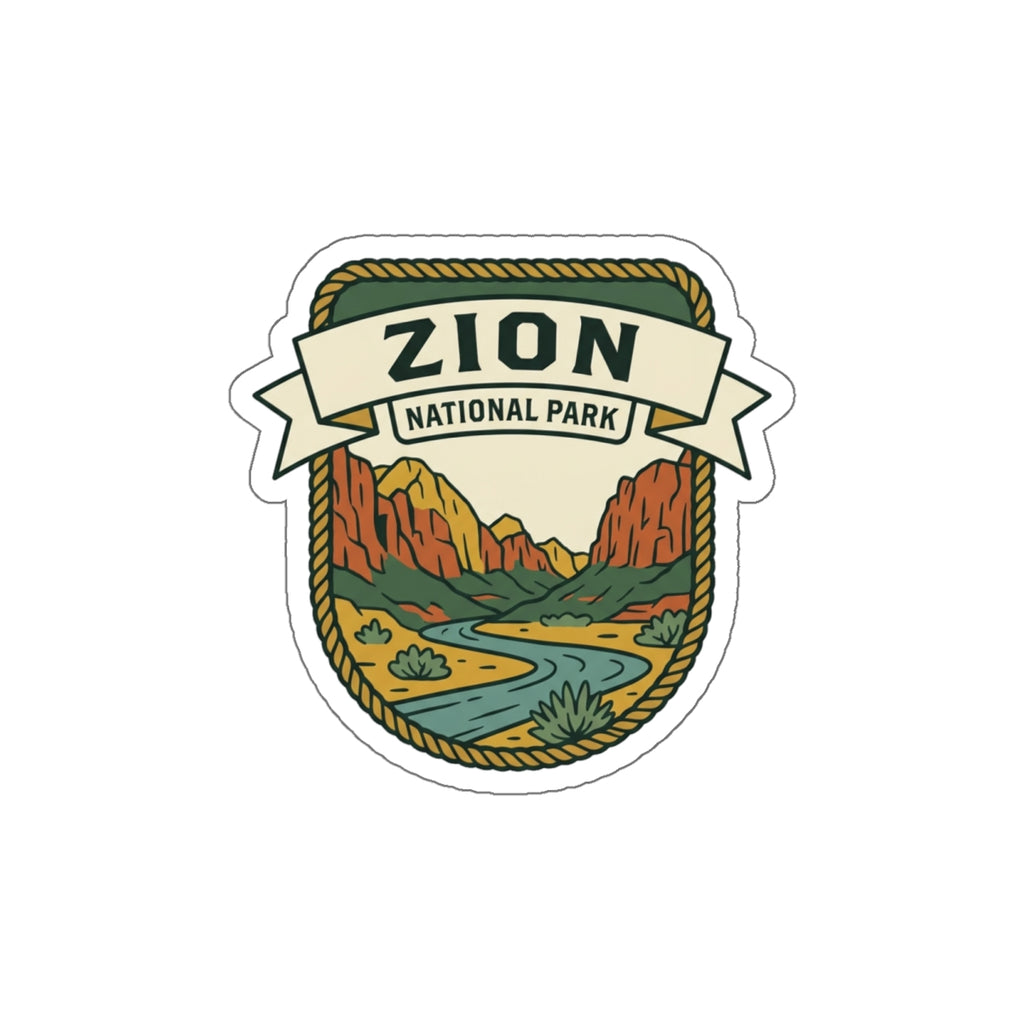 Zion Sticker — National Park