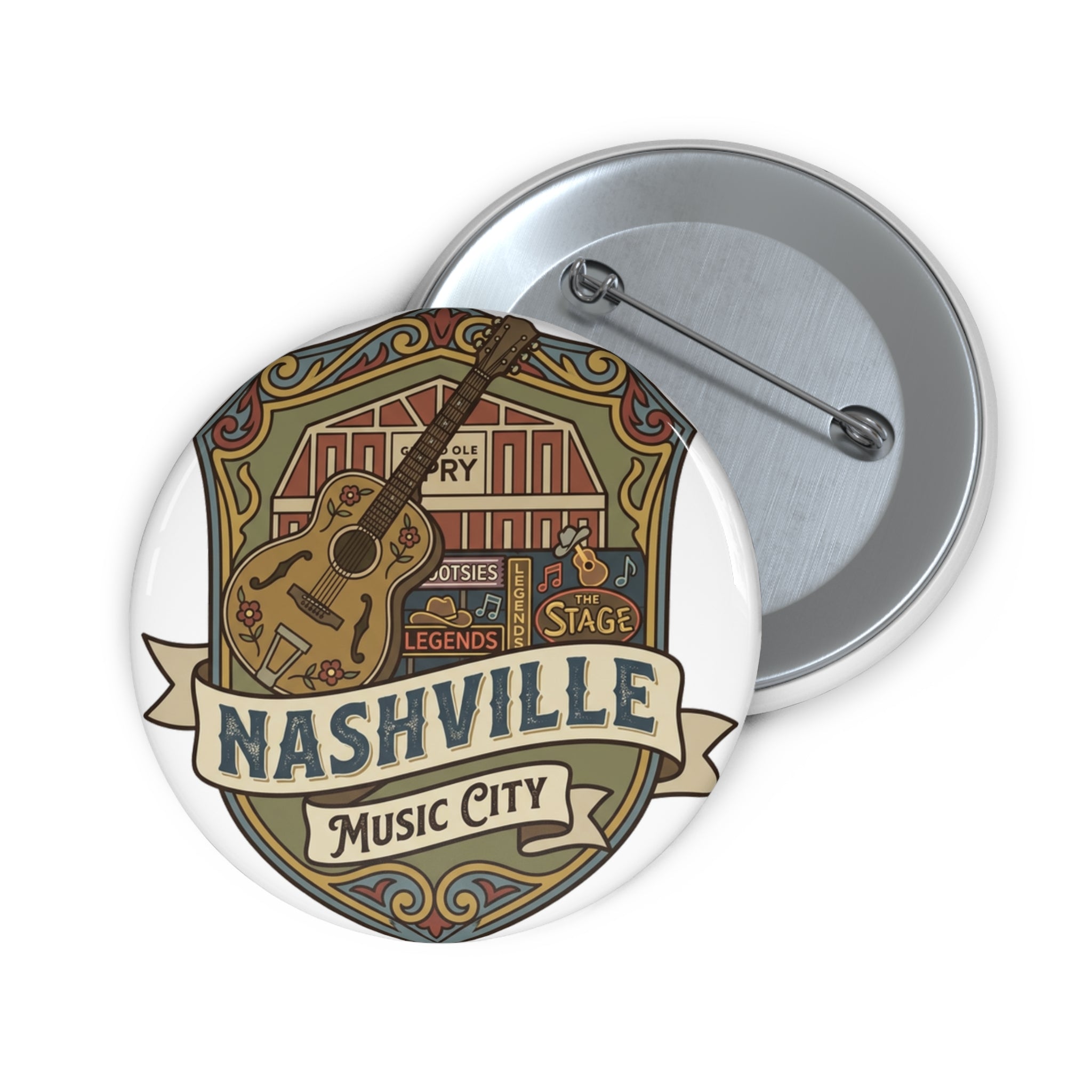 Nashville Pin — Music City