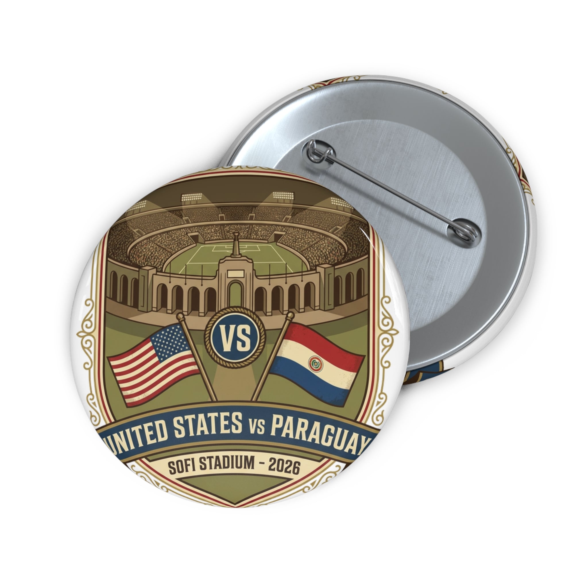 USA vs Paraguay Pin — SoFi Stadium
