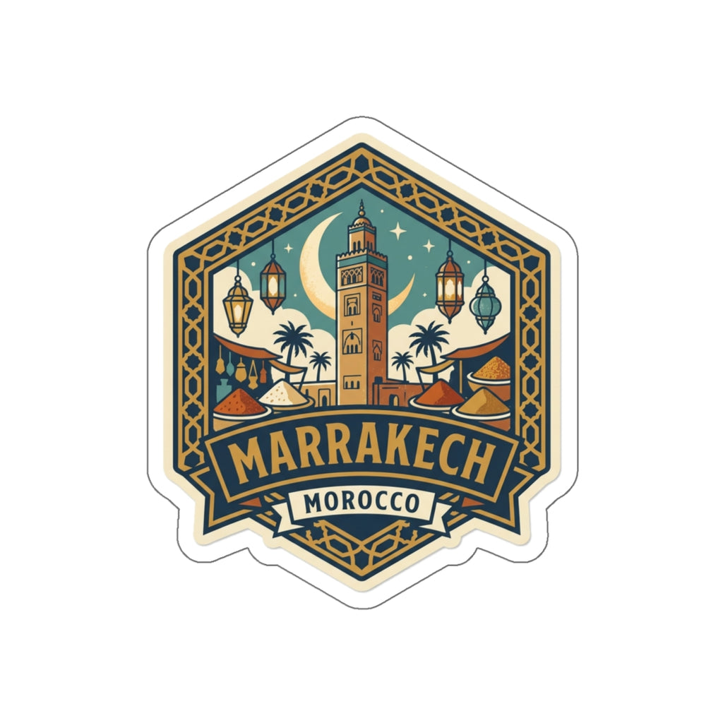 Marrakech Sticker — Morocco