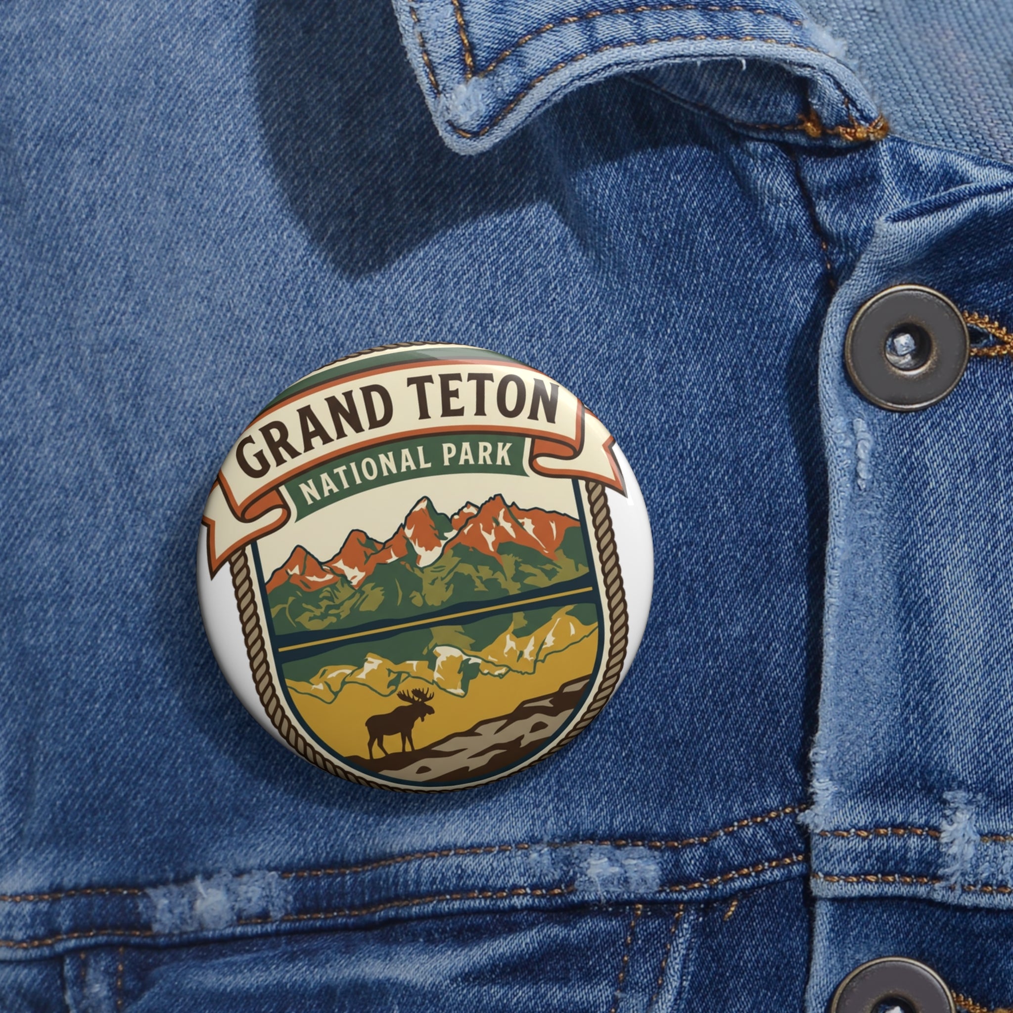 Grand Teton Pin — National Park