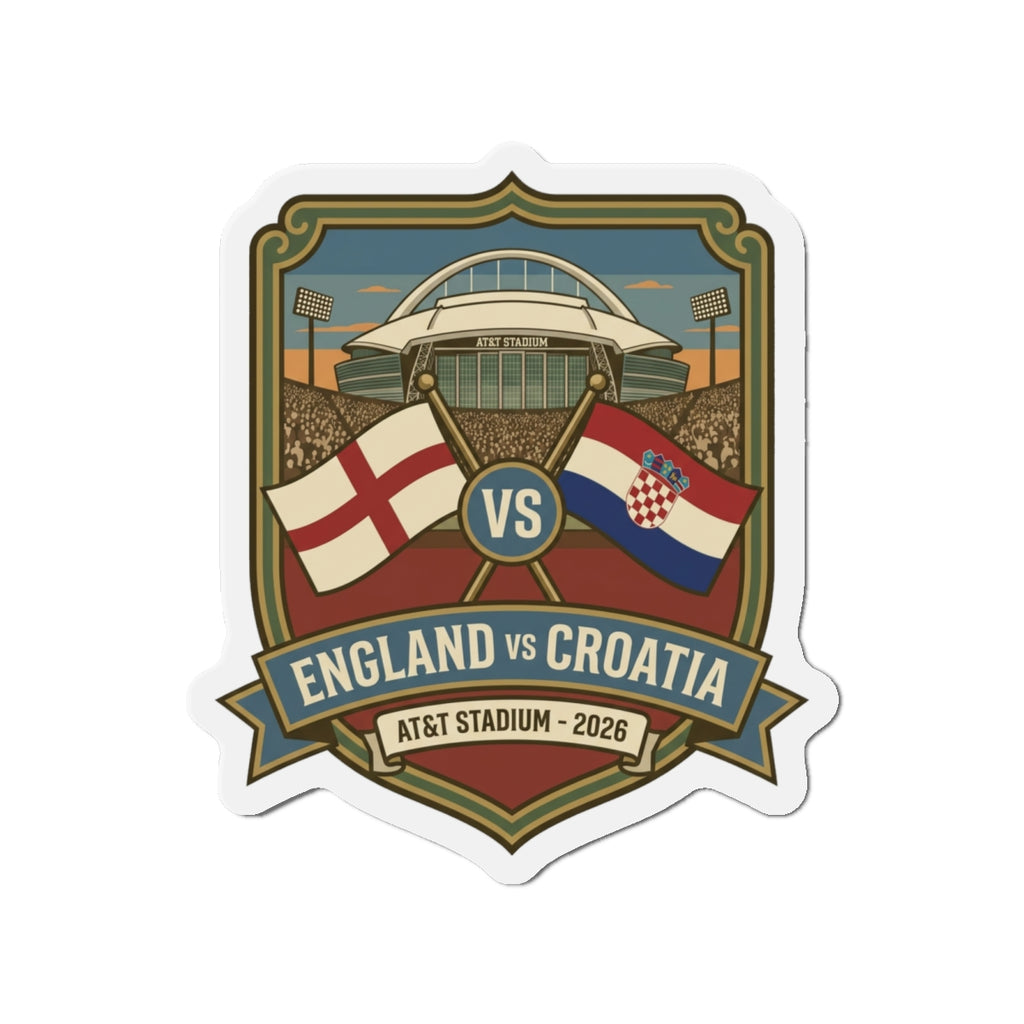 England vs Croatia Magnet — World Cup 2026