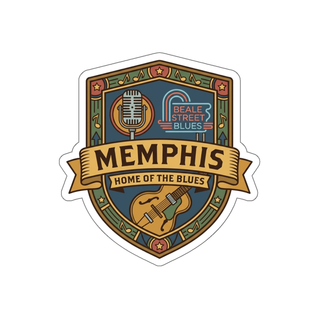 Memphis Sticker — Home of the Blues