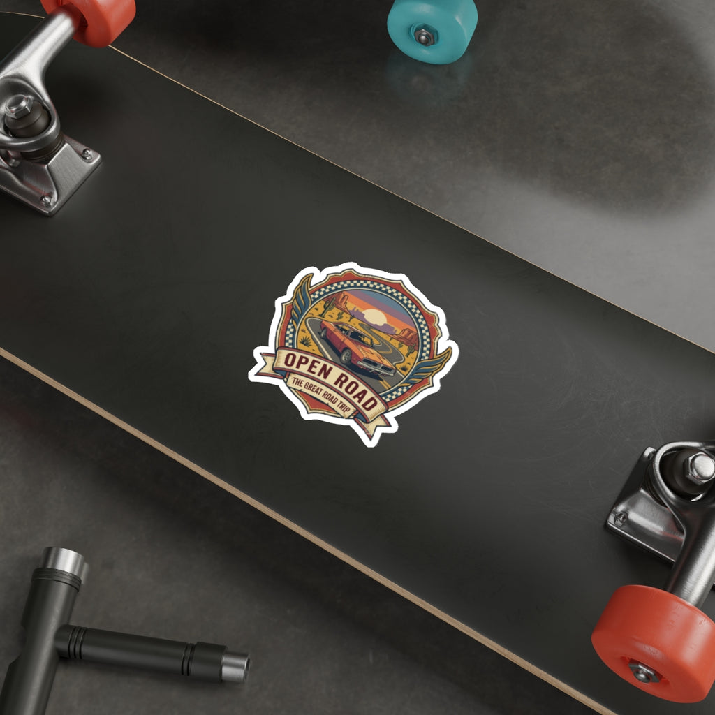 Open Road Sticker — The Great Road Trip