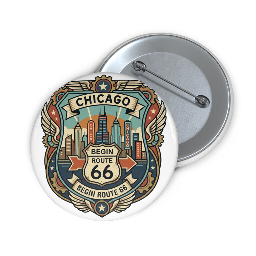 Chicago Pin — Begin Route 66