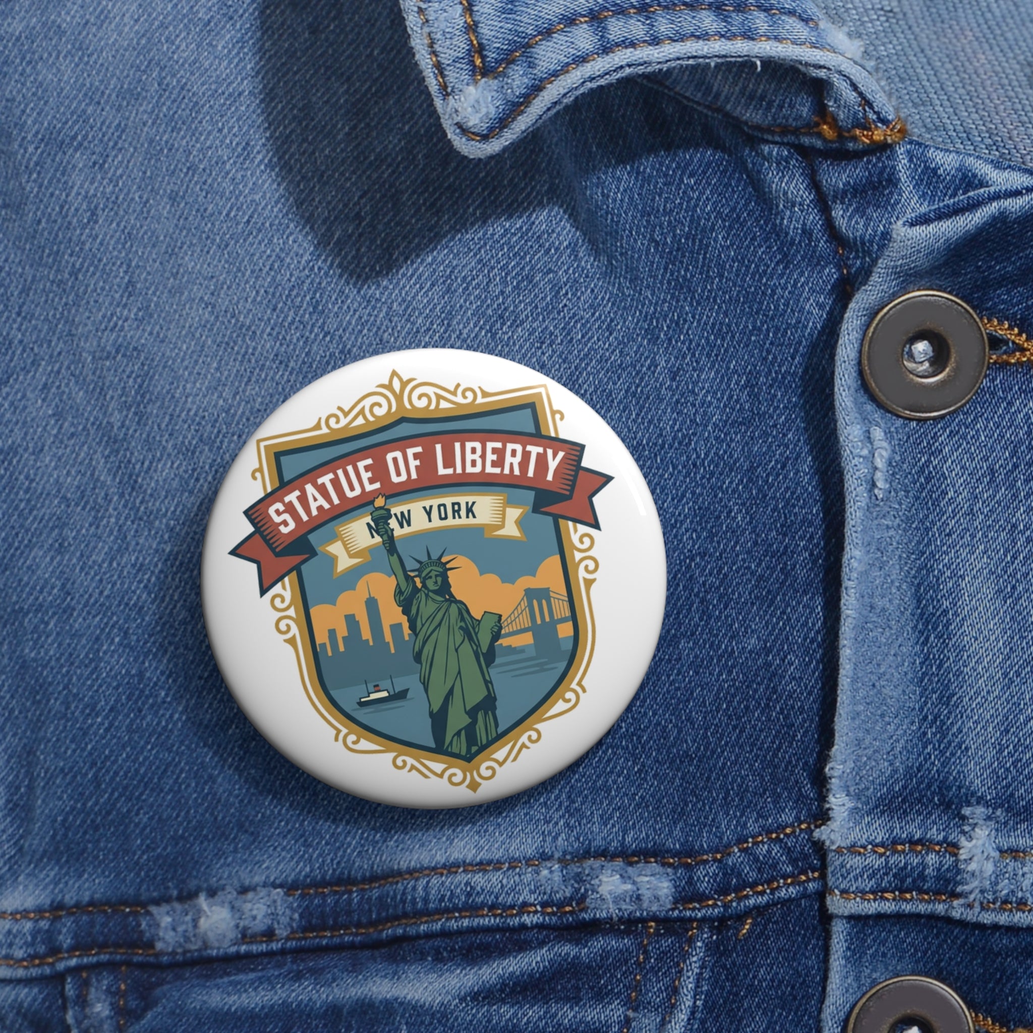 Statue of Liberty Pin — New York