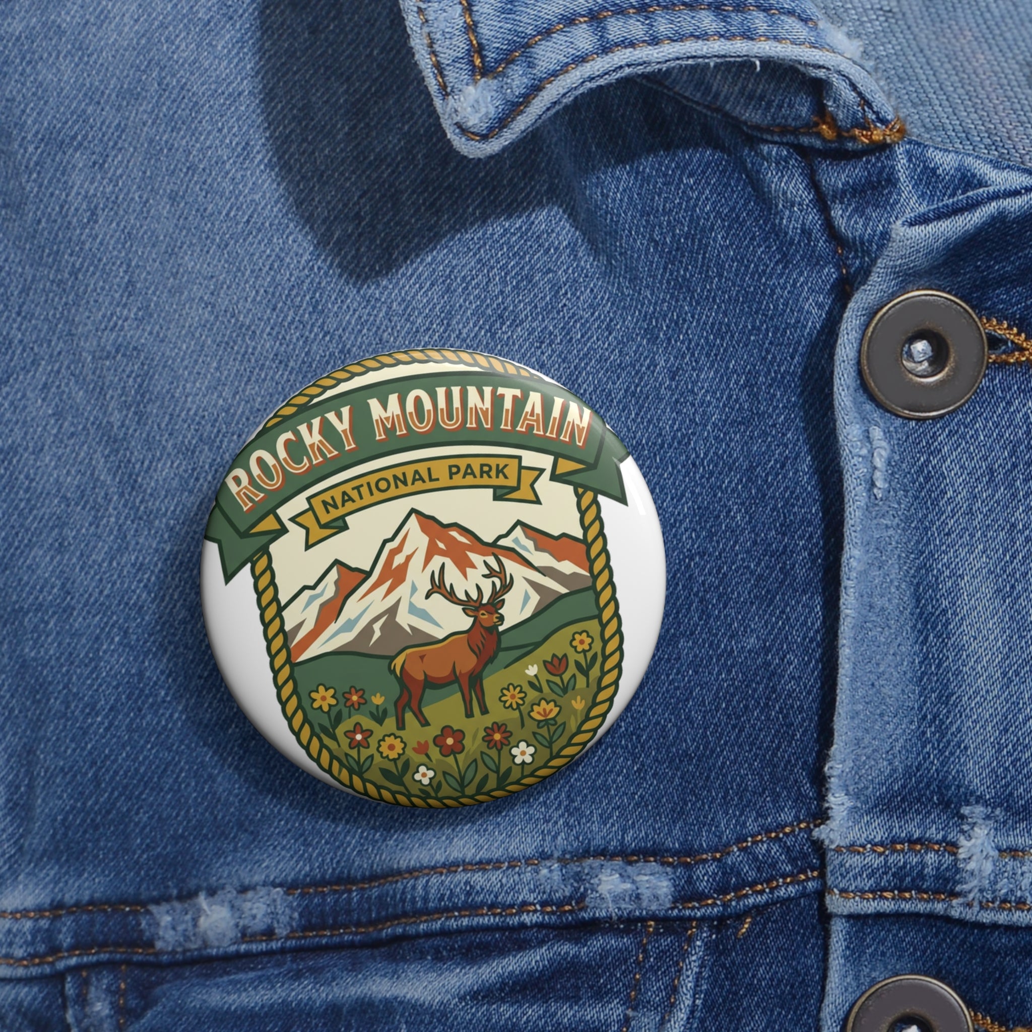 Rocky Mountain Pin — National Park