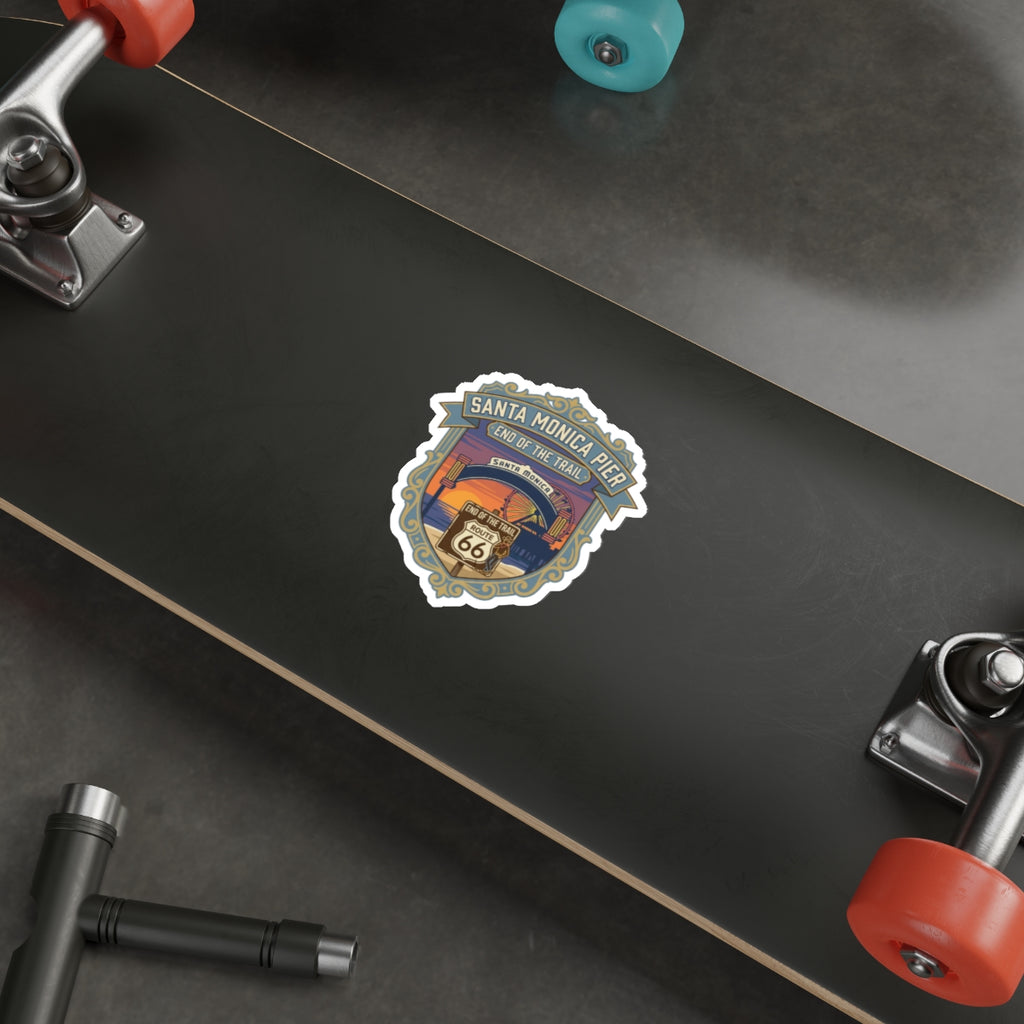 Santa Monica Pier Sticker — End of the Trail