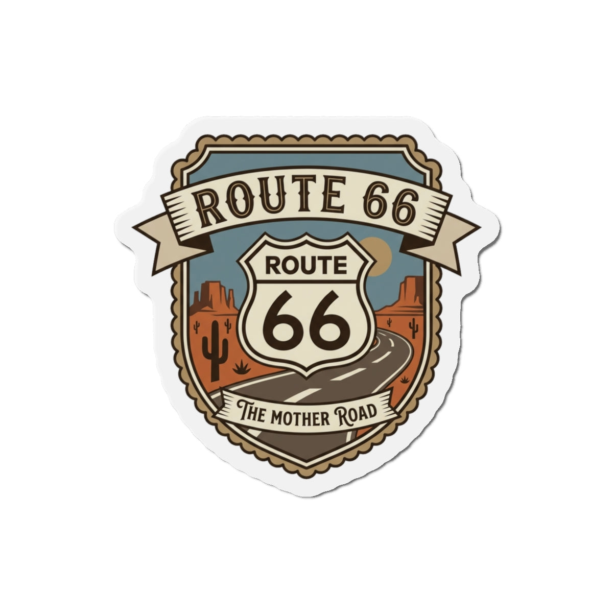 Route 66 Magnet — The Mother Road