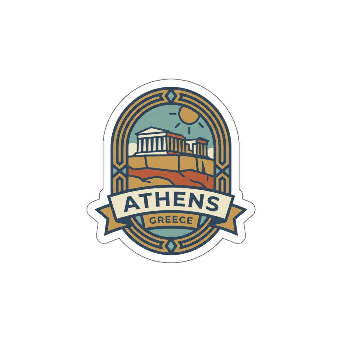 Athens Sticker — Greece