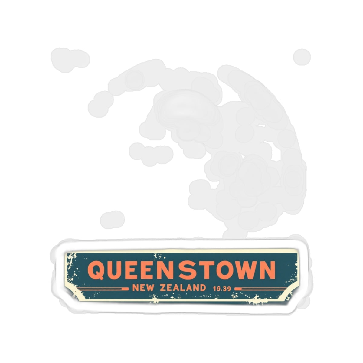 Queenstown Sticker — New Zealand