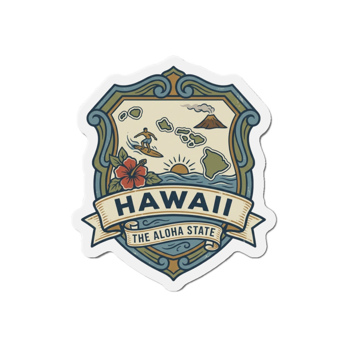 Hawaii Magnet — The Aloha State