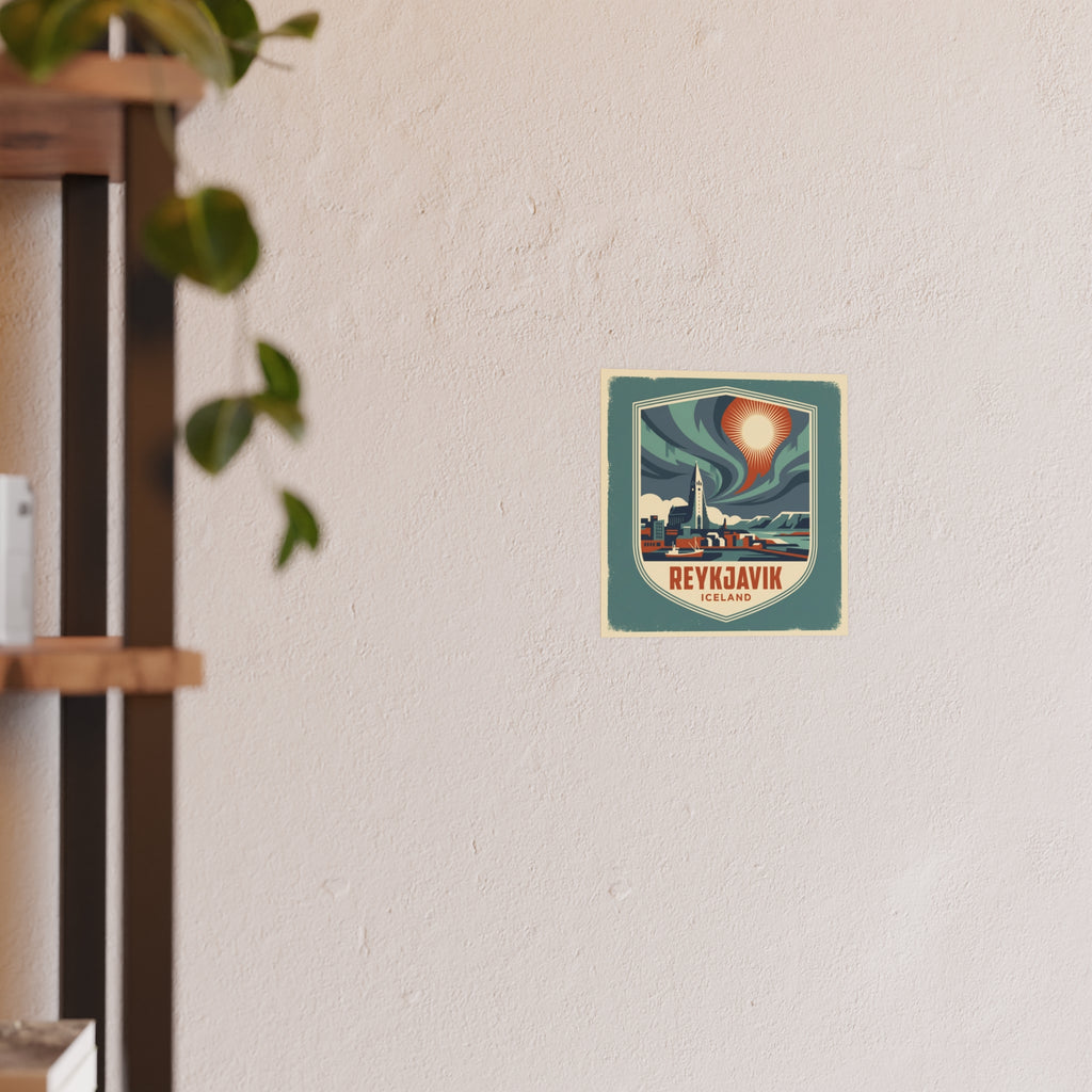 Reykjavik Poster — Iceland