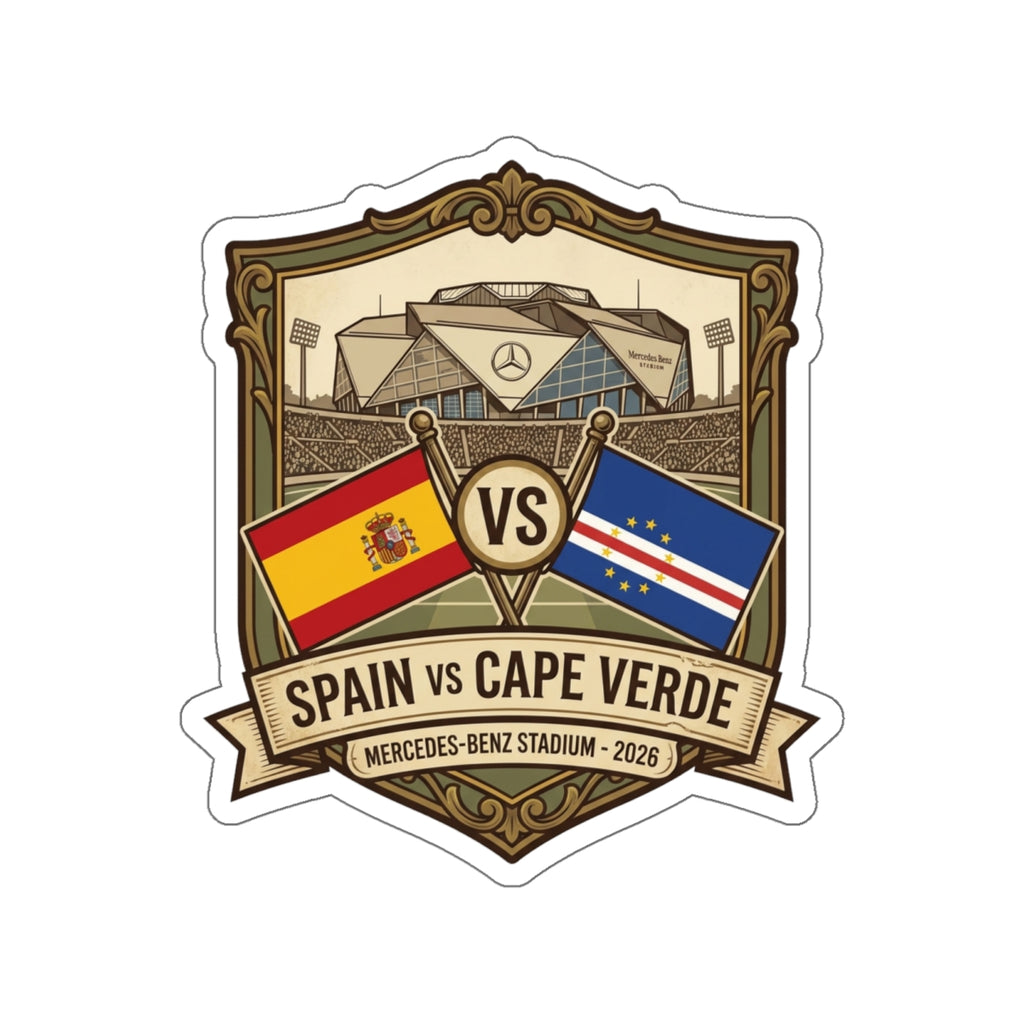 Spain vs Cape Verde Sticker — World Cup 2026