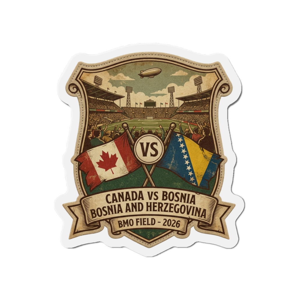 Canada vs Bosnia & Herzegovina Magnet — World Cup 2026