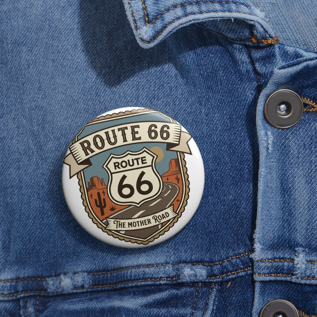 Route 66 Pin — The Mother Road