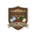 Argentina vs Algeria Magnet — World Cup 2026