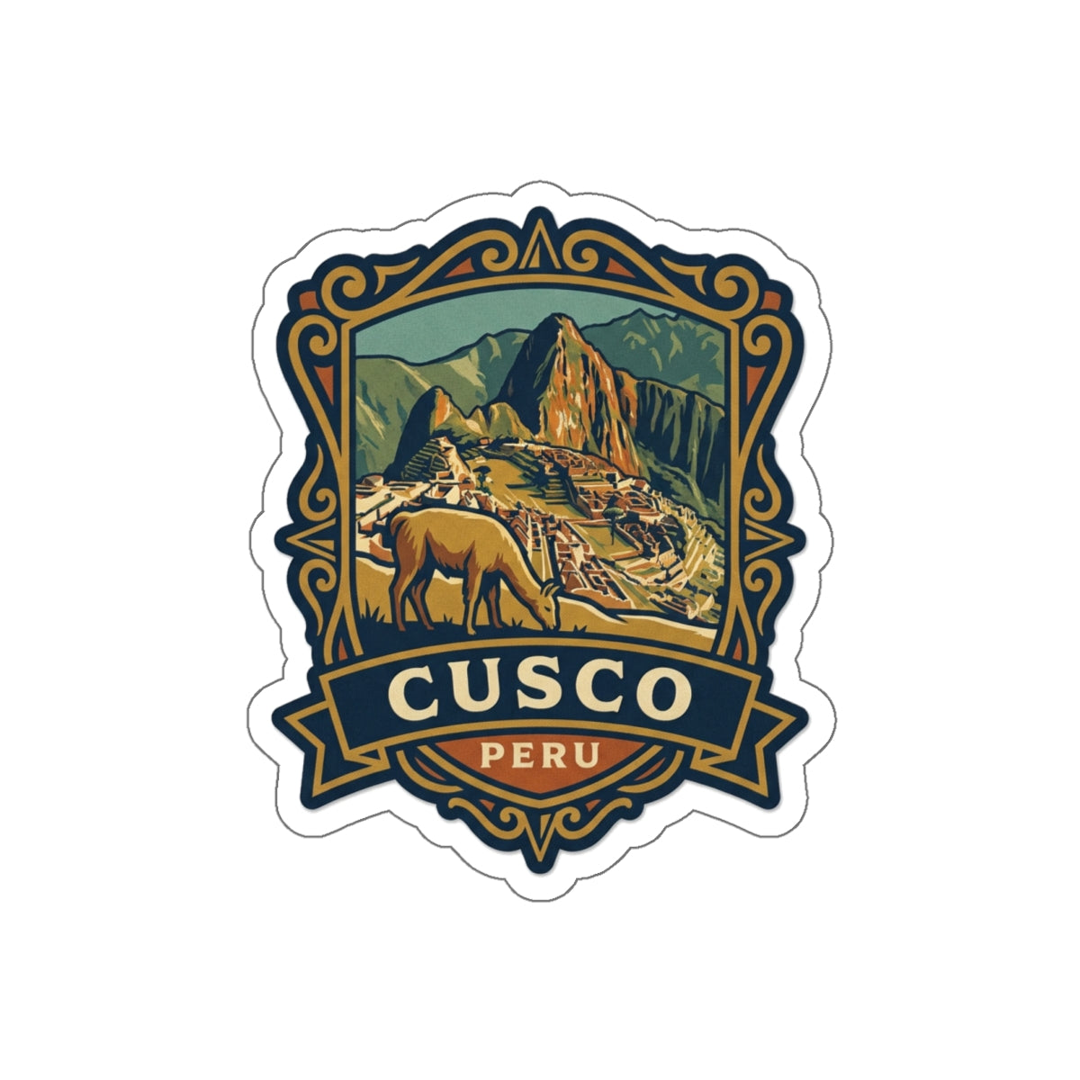 Cusco Sticker — Peru