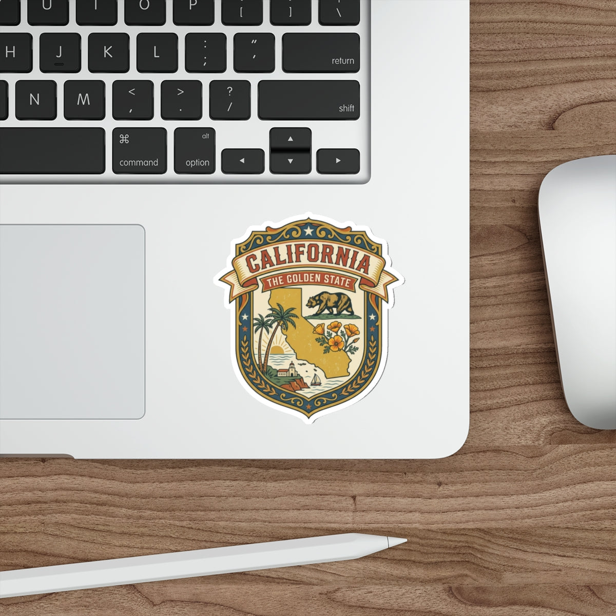 California Sticker — The Golden State