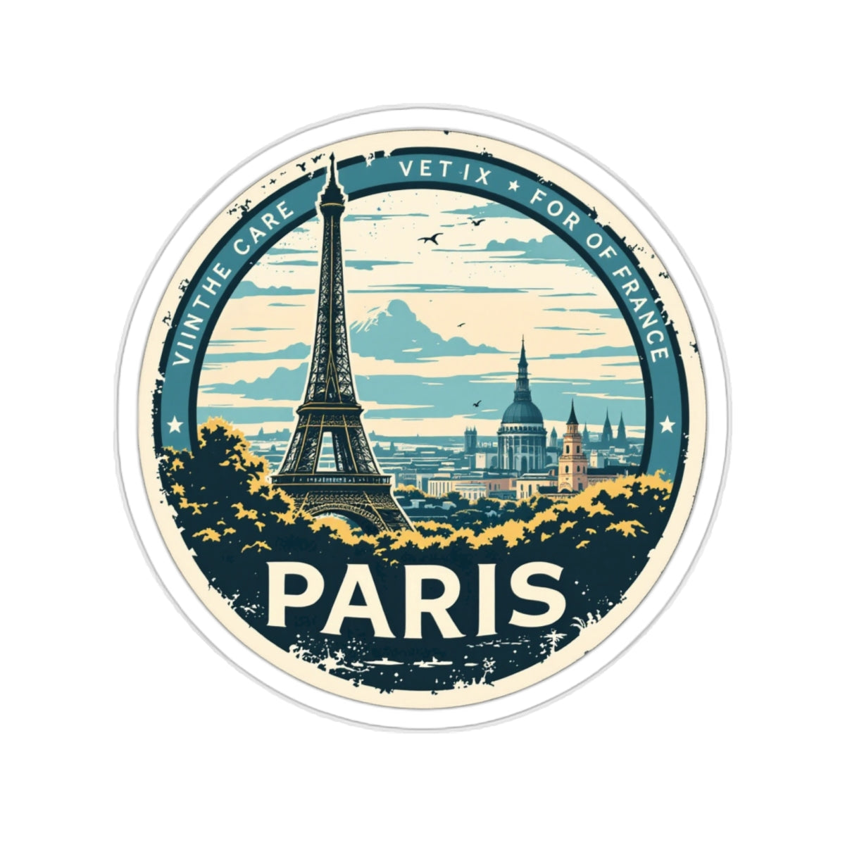Paris Sticker — France