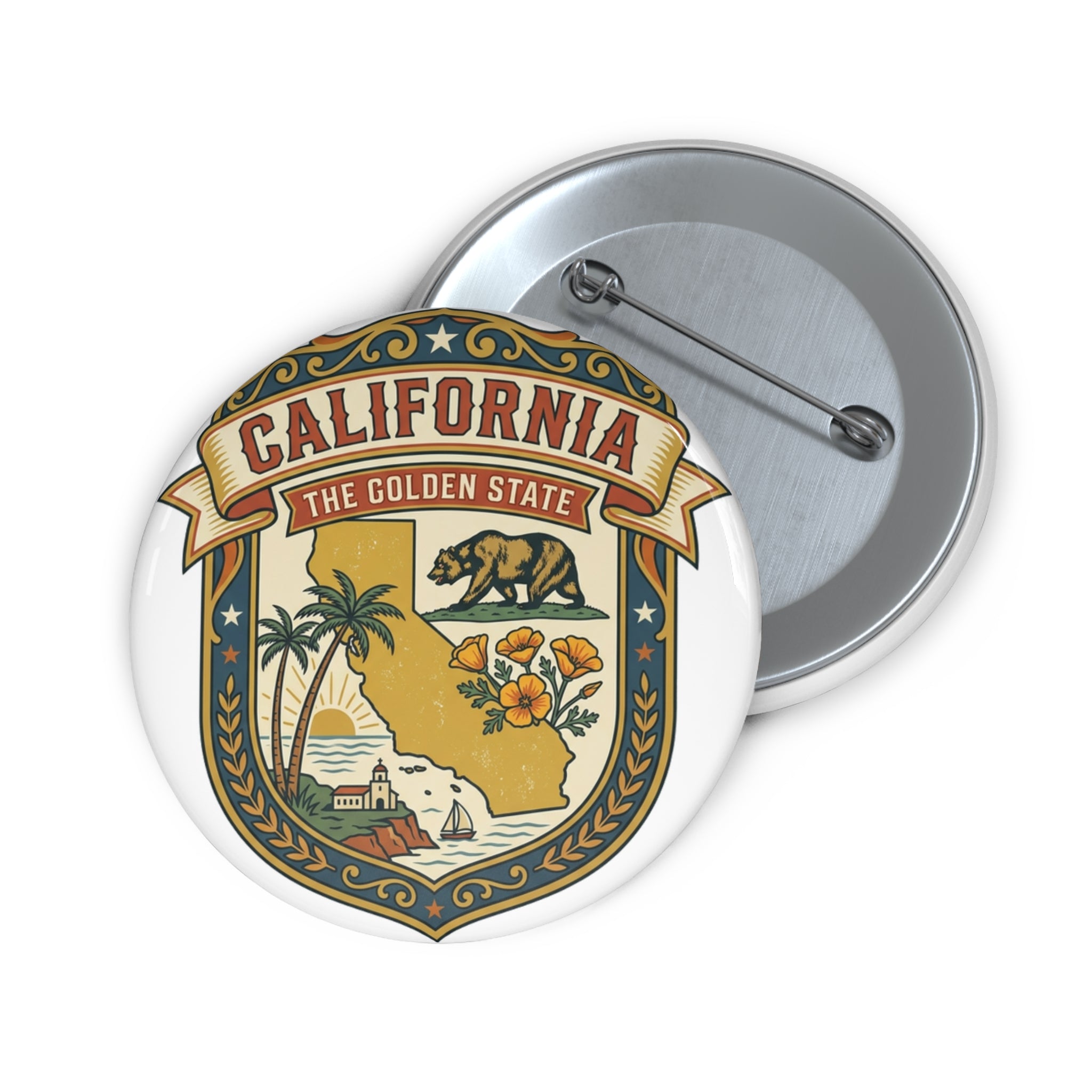 California Pin — The Golden State