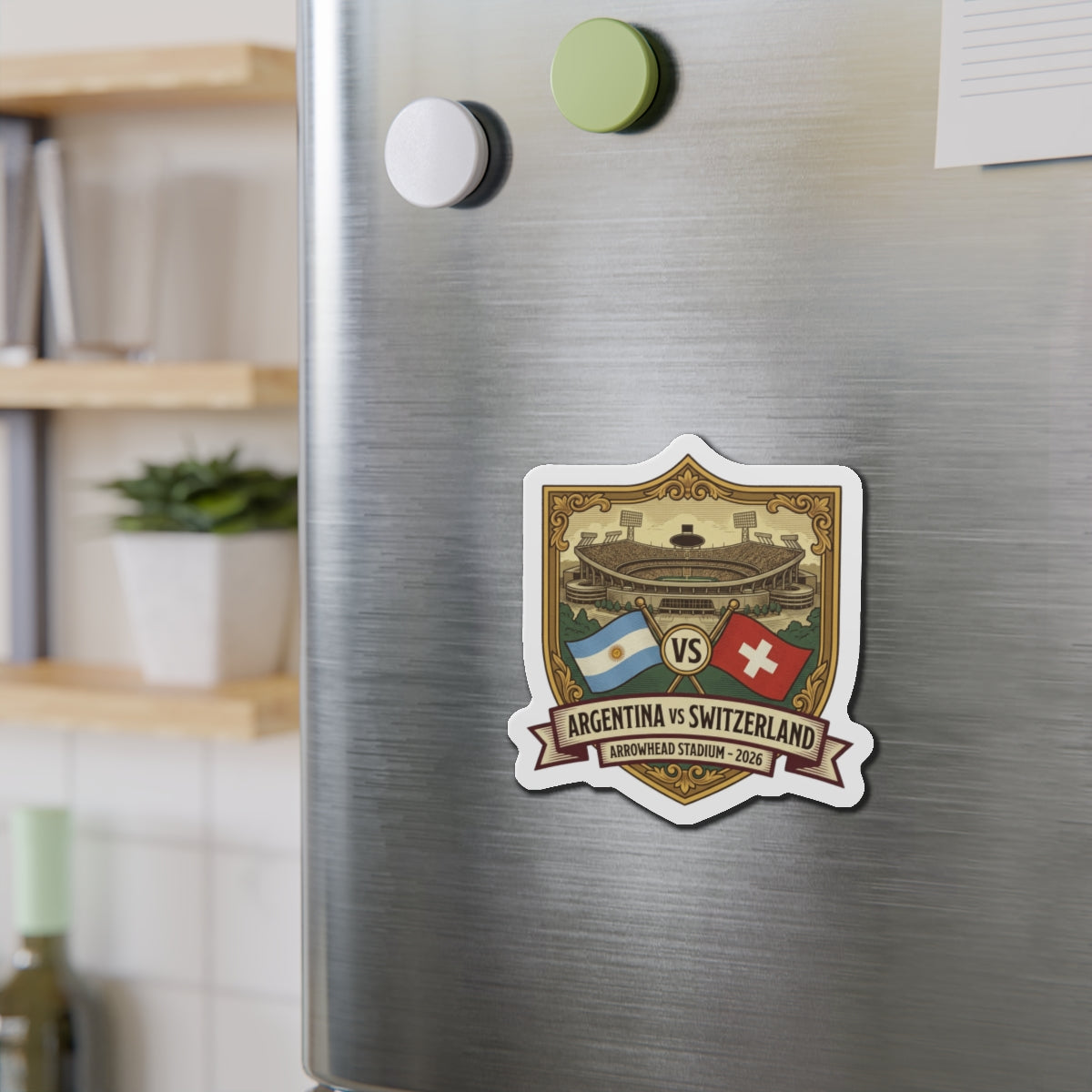 Argentina vs Switzerland Magnet — World Cup 2026